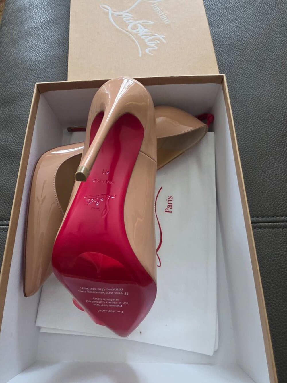 CAN'T FIT! So Kate 120 Nude pumps - Picture 2 of 3